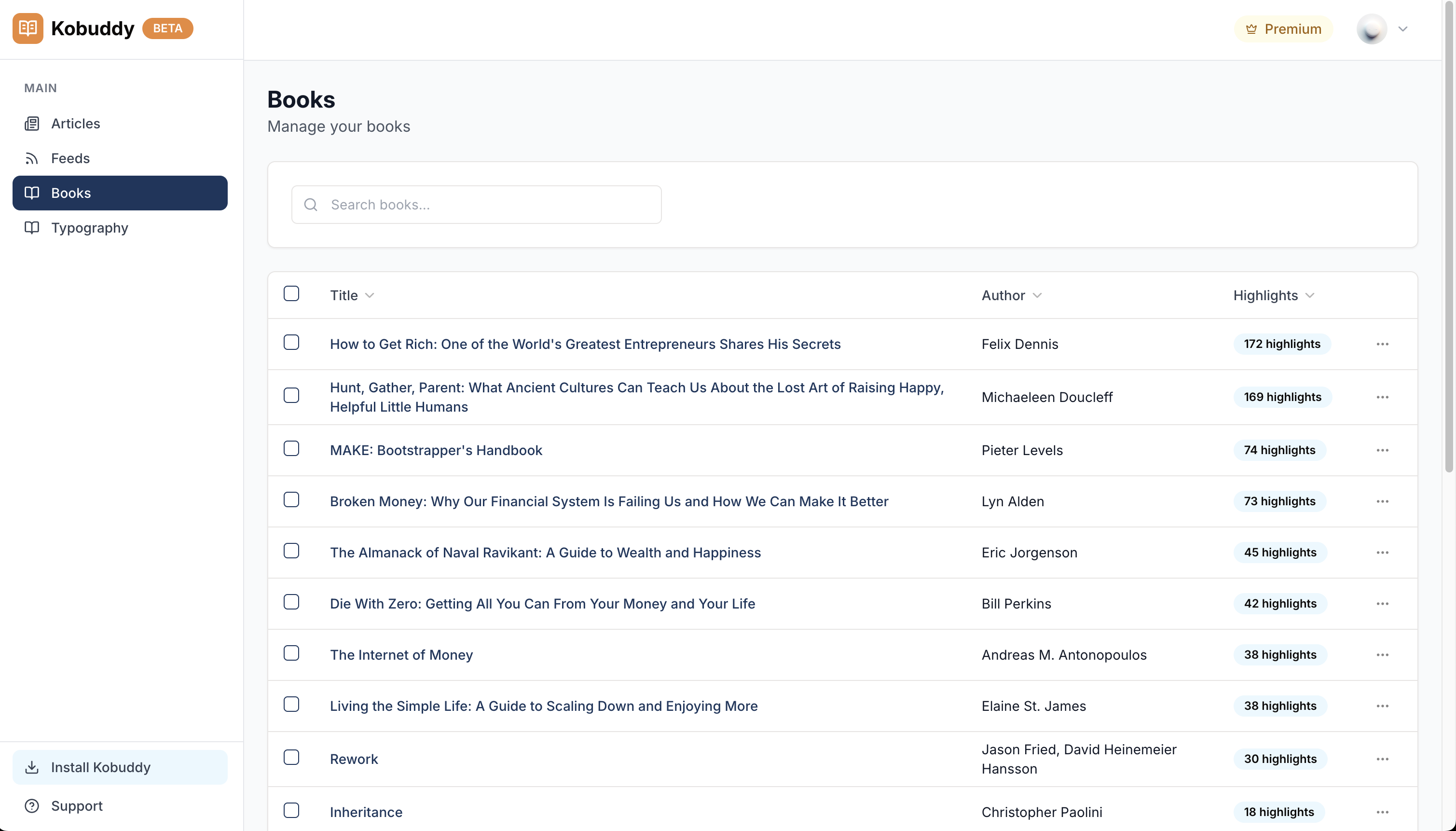 Kobuddy Full Interface